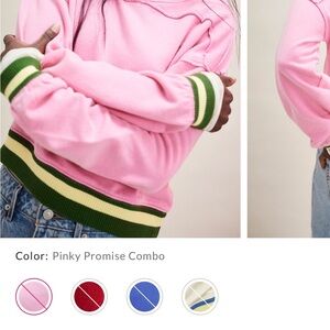 Free People Rio Sweatshirt NWT SZ SM